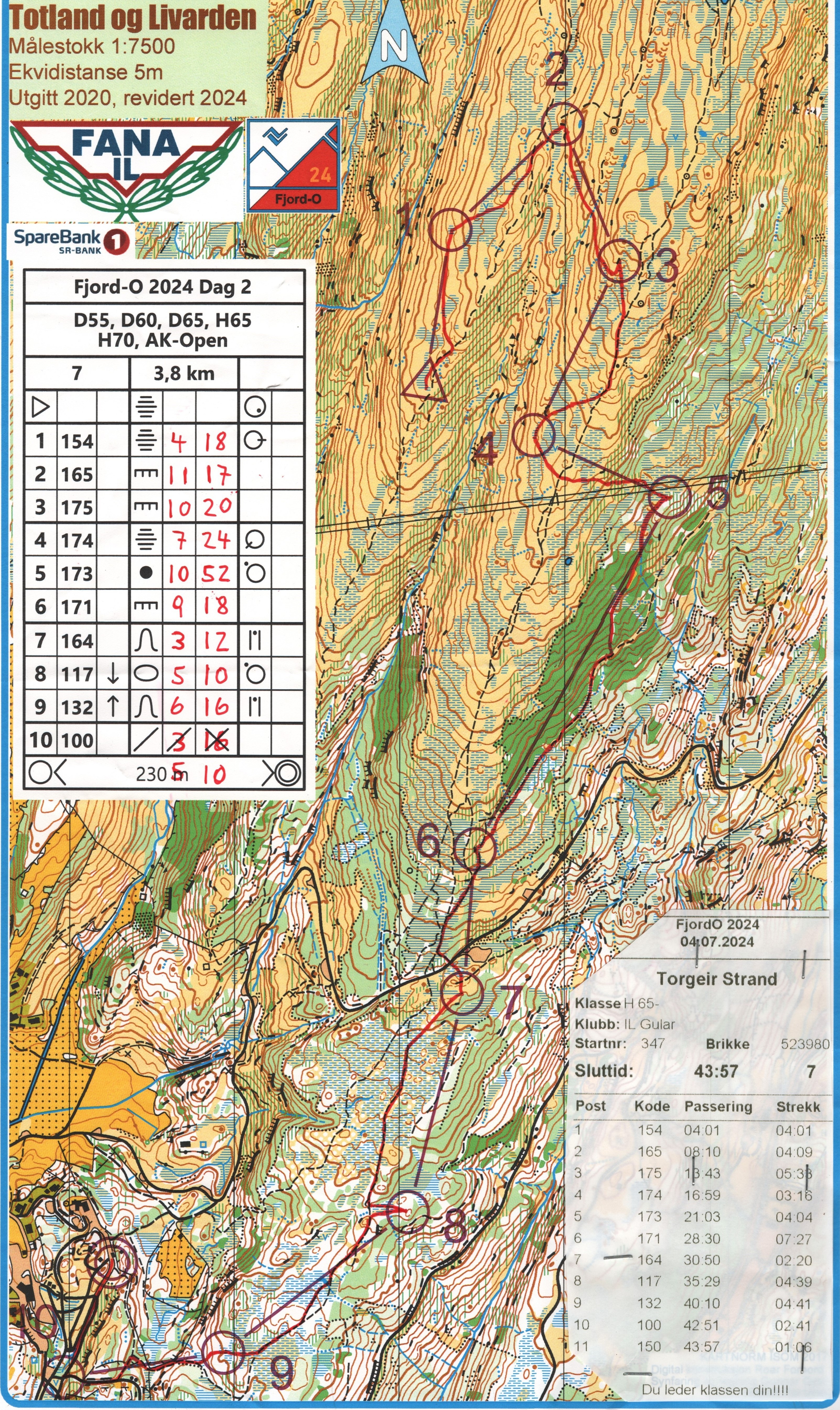 Fjord-O løp 2/4 (2024-07-04)